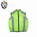 CE EN20471 and ANSI Yellow Reflective safety jacket, 120G knitted and Zip Fasten, Popular for motorcycle,biker, Driver